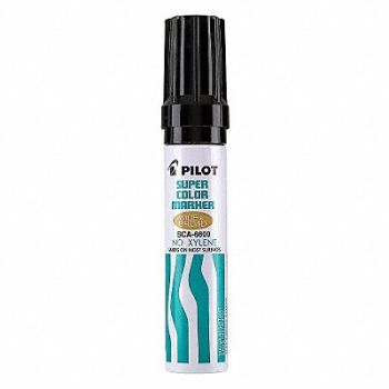 PILOT Permanent Marker Black Chisel, 35Y036