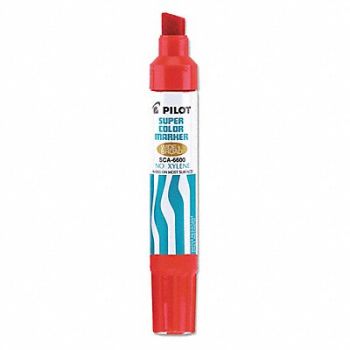 PILOT Permanent Marker Red Chisel, 35Y037