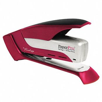 PAPERPRO Stapler 25 Sheet Red/Silver, 35Y640