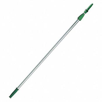 UNGER Telescoping Pole 96 in L Green, 3U442