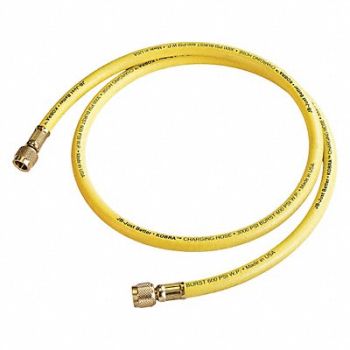 JB INDUSTRIES Charging/Vacuum Hose 60 In Yellow, 35Y836