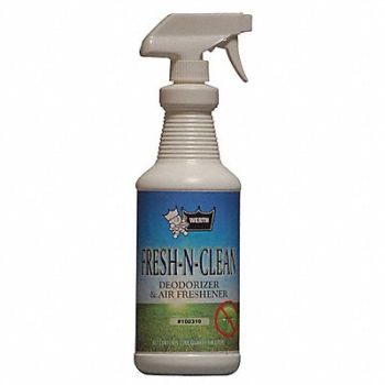 WERTH SANITARY SUPPLY Deodorize 1 qt Trigger Spray Bottle PK12, 35YL20