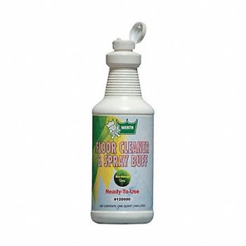 WERTH SANITARY SUPPLY Floor Cleaner Spray Buff 1qt Bottle PK12, 35YL29