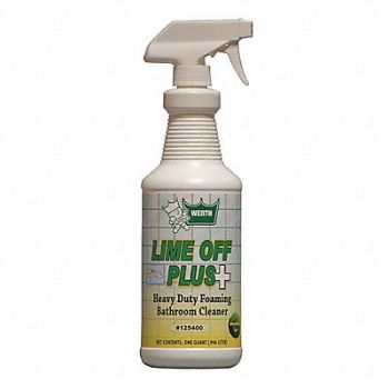 WERTH SANITARY SUPPLY Bathroom Cleaner 1 qt. Bottle PK12, 35YL30