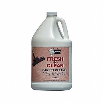 WERTH SANITARY SUPPLY Deodorizing Carpet Clnr Conc. 1 gal PK4, 35YL40