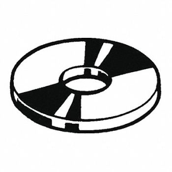 GRAINGER APPROVED Fender Washer 316 SS 1/2 3x0.080in 25PK, 35YV32