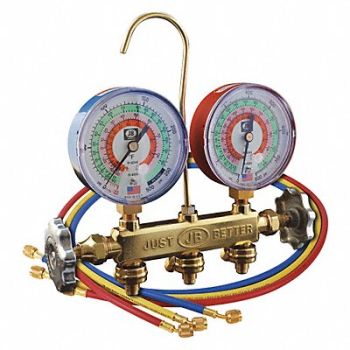 JB INDUSTRIES Charging Manifold Wth High Pressure Hose, 35YX48