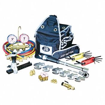 JB INDUSTRIES Mini-Split Tool Kit With 1/4 in H/P Hose, 35YX50
