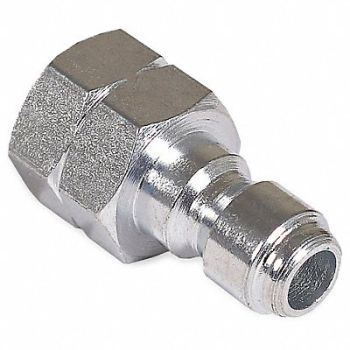 GRAINGER APPROVED Quick-Connect Plug 1/4 (F) x 1/4, 35Z909