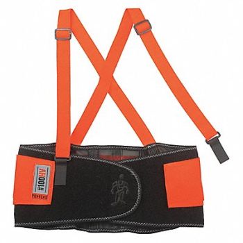 PROFLEX BY ERGODYNE BackSupport 3XL 46in to 52in 8inW Orange, 35ZA94