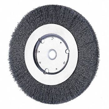 PFERD Crimped Wire Wheel Brush 10in 4200 rpm, 35ZF98