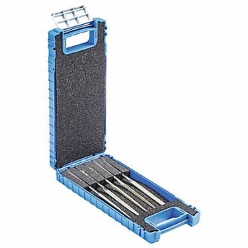 PFERD Diamond File Set Half Round Coarse 7 L, 35ZG10
