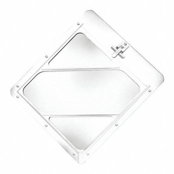 LABELMASTER Full Frame Flip Placard Holder 12-1/2 H, 35ZG71