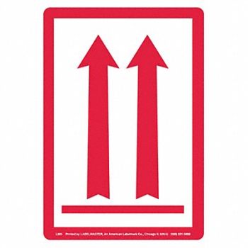 LABELMASTER Instructional Label Arrows PK500, 35ZL31