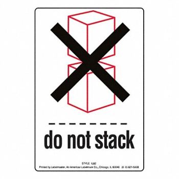 LABELMASTER Instructional Label Care PK500, 35ZL34