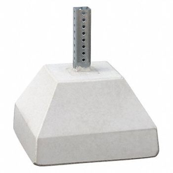 TAPCO Concrete Base w/Square Post Sleeve, 35ZP18
