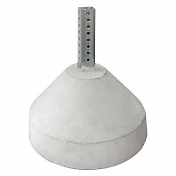 TAPCO Concrete Base w/Square Post Sleeve, 35ZP20