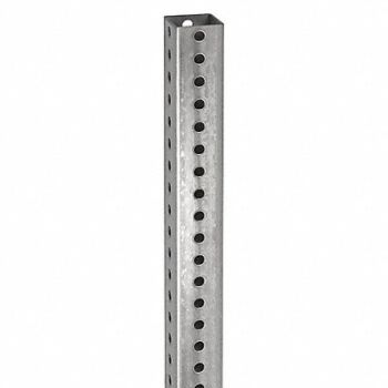 TAPCO Sign Post Silver Steel 12 ft L, 35ZP22