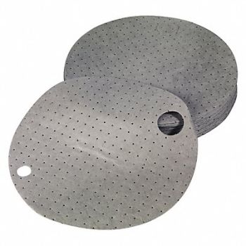 CONDOR Drum Top Absorb Pad Universal Gray PK25, 35ZR01