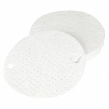 CONDOR Drum Top Pad Oil-Based Liquid White PK25, 35ZR03