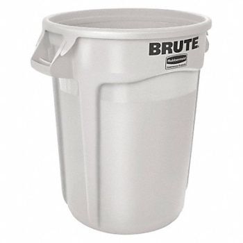 RUBBERMAID COMMERCIAL PRODUCTS J2222 Utility Container 20 gal White, 35ZU60