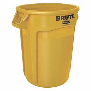 RUBBERMAID COMMERCIAL PRODUCTS J2222 Utility Container 20 gal Yellow, 35ZU62