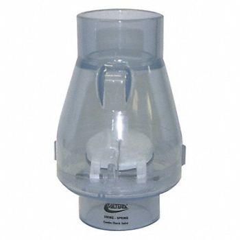 VALTERRA Spring Swing Check Valve PVC 2 Slip, 35ZY72