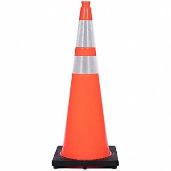 GRAINGER APPROVED Traffic Cone 10 lb Orange Cone Color, 53WN84