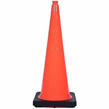 GRAINGER APPROVED Traffic Cone 12 lb Orange Cone Color, 53WN74