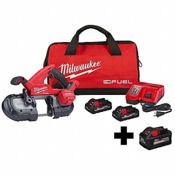 MILWAUKEE M18 FUEL Compact Band Saw Kit, 361AW5