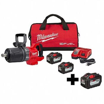 MILWAUKEE M18 1 High Torque Impact Wrench Kit, 361AW9