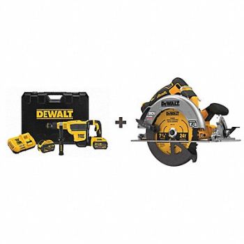 DEWALT Cordless Rotary Hammer Kit 60V, 361CK8