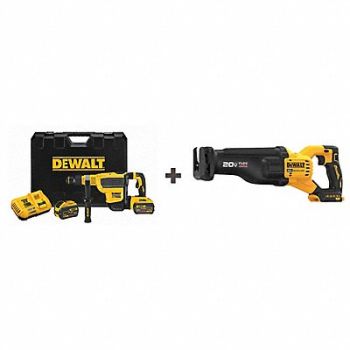 DEWALT Cordless Rotary Hammer Kit 60V, 361CK9