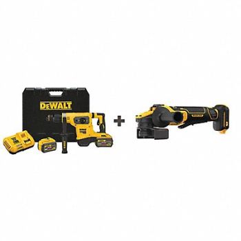 DEWALT Rotary Hammer 60.0V SDS Max Chuck Li-Ion, 361CL1