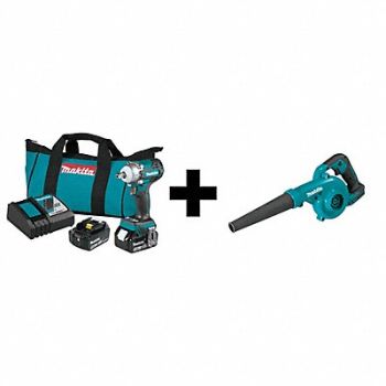 MAKITA LXT BL 1/2 Impact Wrench Kit 18V, 361YD6