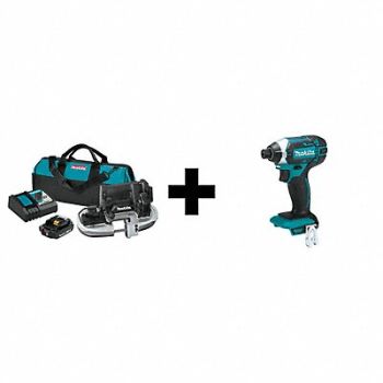 MAKITA 18V LXT Sub-Compact BL Band Saw Kit, 361YE5