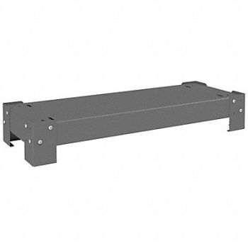 DURHAM MFG CabBase Gray Steel PwdrCtd/Gloss For12in, 4HU92