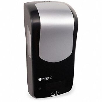 SAN JAMAR Rely Hybrid Soap Summit Blk Stainless, 51XJ85