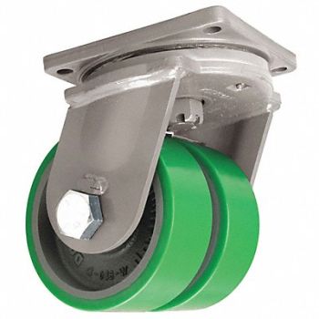 HAMILTON Plate Caster 5000 lb Load Rating, 55HA38