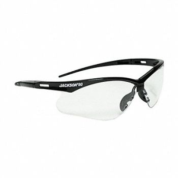 JACKSON SAFETY Safety Glasses Clear / Anti-Fog, 368XX8