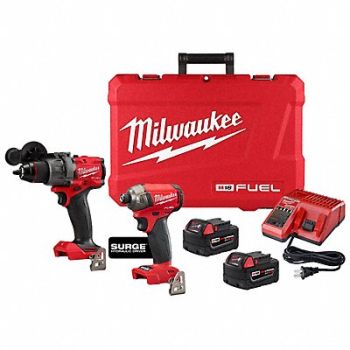 MILWAUKEE Cordless Combination Kit 5Ah 18V, 794JL1
