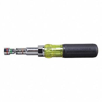 KLEIN TOOLS Hlw Rnd MltBt Nt Drvr 1/4 to 9/16 in, 369X63