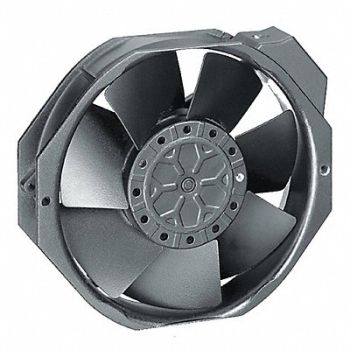 EBM-PAPST Axial Fan Round 172 mm H 190 CFM, 36C497