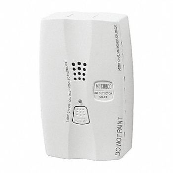 MACURCO Gas Detector CO 0 to 400 ppm, 36CF95
