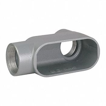 HUBBELL KILLARK Conduit Outlet Body LB Alum. 3/4 Hub, 36D260