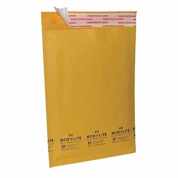 GRAINGER APPROVED Mailer Envelopes Kraft Paper PK250, 36DY91