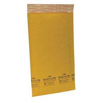 GRAINGER APPROVED Mailer Envelopes Kraft Paper PK250, 36DY92