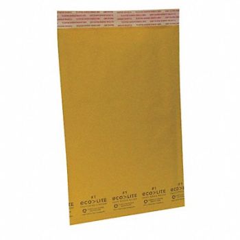 GRAINGER APPROVED Mailer Envelopes Kraft Paper PK100, 36DY94
