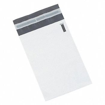 GRAINGER APPROVED Poly Mailer LDPE Self Sealing PK1000, 36DZ01