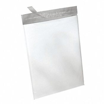 GRAINGER APPROVED Mailer Envelopes LDPE Self Sealing PK125, 36DZ11